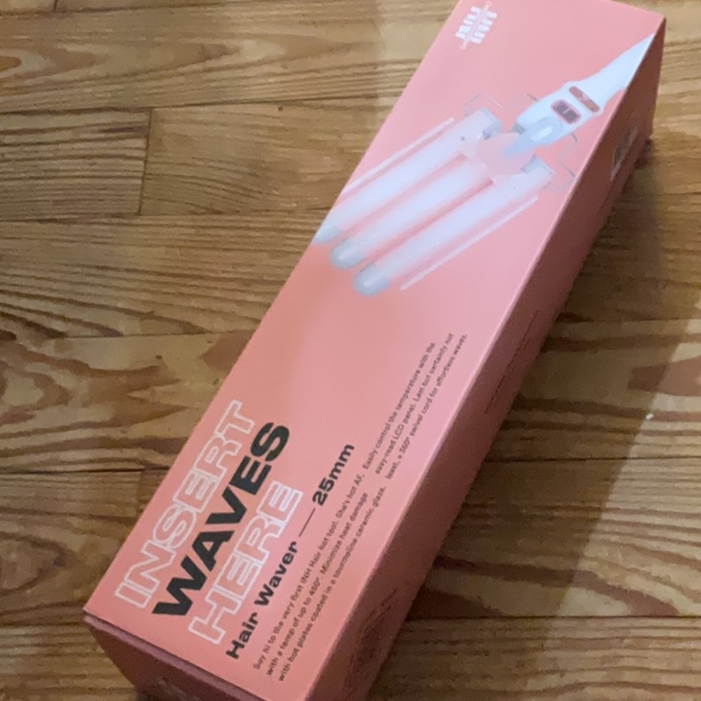 Hair waver iron